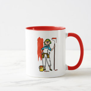 Caneca Pintor Loura Nome Mug