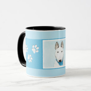 Caneca Pintura Bull Terrier - Arte Cachorro Original Boni