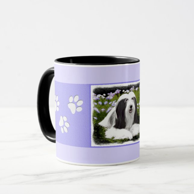 Caneca Pintura Collie com Manteiga - Arte Cachorra Origin (Frente Esquerda)