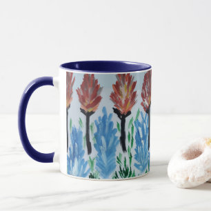 Caneca Pintura da Flor