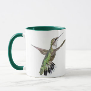 Caneca Pintura de Berylline Hummingbird