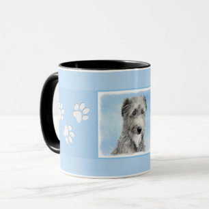 Caneca Pintura De Deerhound Escocês - Cachorro Original C