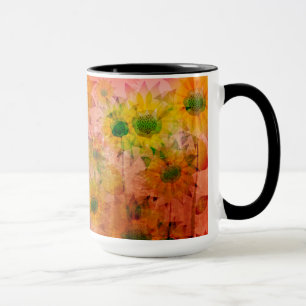 Caneca Pintura de Girassol