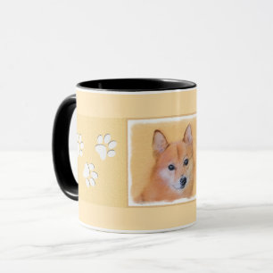 Caneca Pintura em Spitz Finlandês - Arte Cachorosa Origin
