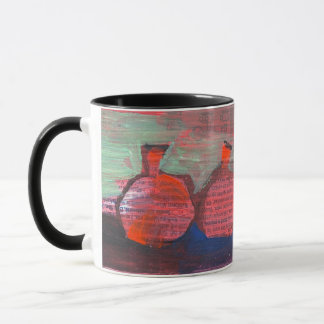 Caneca Pintura moderna, romã