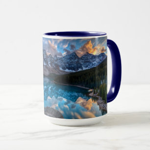 Caneca Pintura na moraine