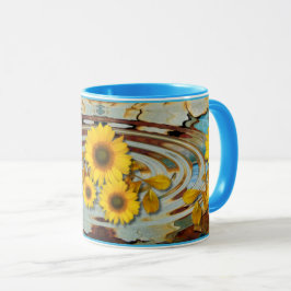 CANECA PINTURAS ANTIGAS E FLORES ~ CÃES
