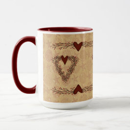 Caneca Pip Berry Heart Wreath Mug