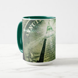 Caneca Pirâmide Money "Olho de Providência"
