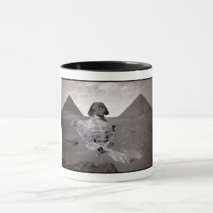 Caneca Pirâmides de Sphinx e Giza do excelente Necropolis