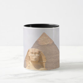 Caneca Pirâmides Esfingx Antiguamente Egito Khufu Pharoah