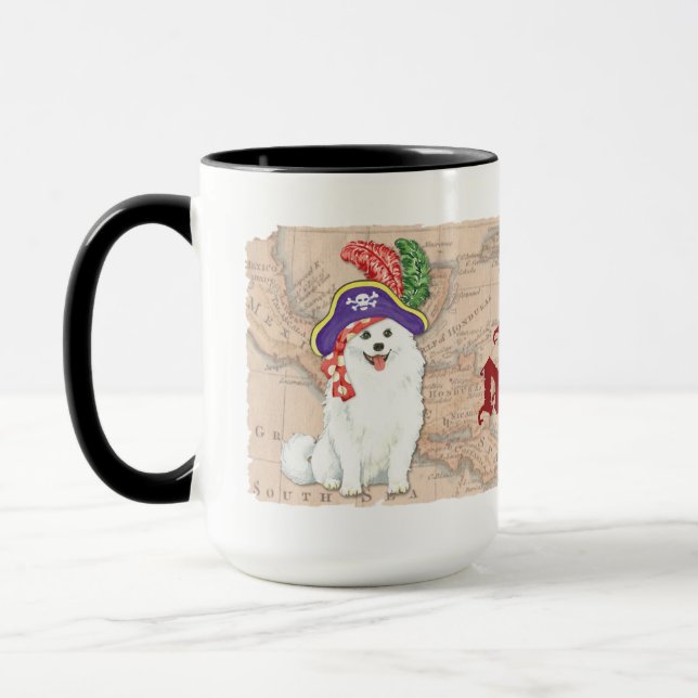 Caneca Pirata Americana de Cachorro Esquimó (Esquerda)