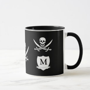 Caneca Pirata & monograma