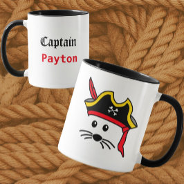 Caneca Pirata personalizável para pequenos mouse