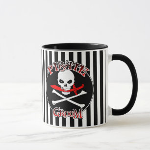 Caneca Pirate Groom Mug