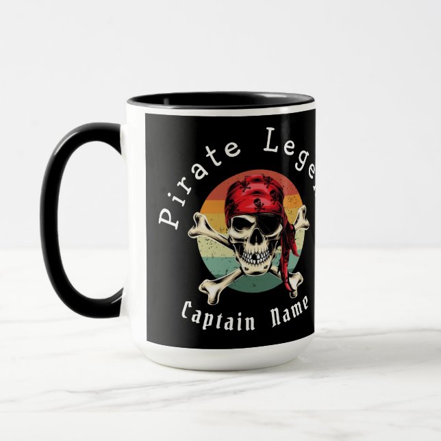 Caneca Pirate SKULL Mug (Esquerda)