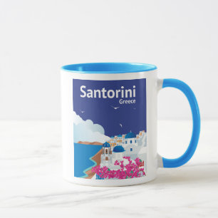 Caneca Piscina de Santorini