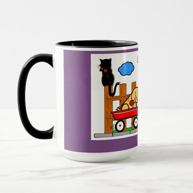 Caneca Pista feliz (Esquerda)