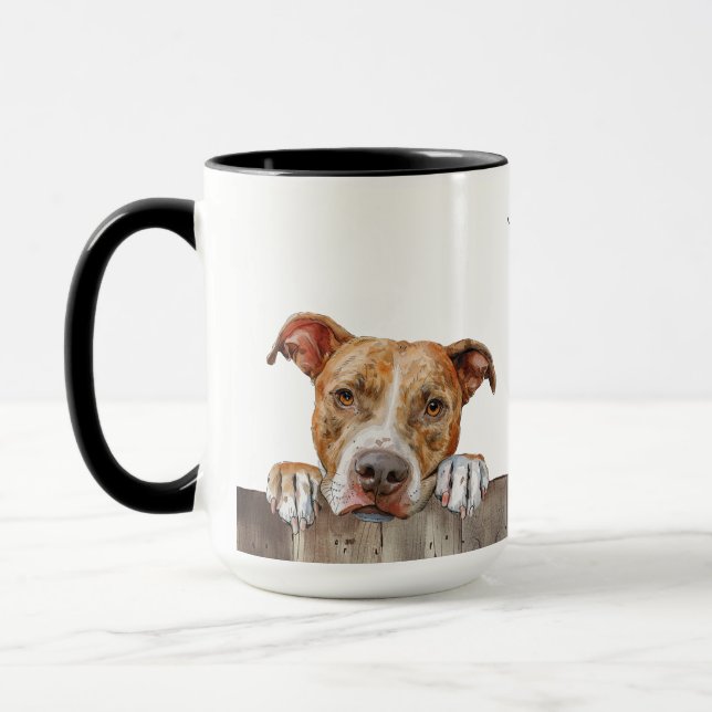 Caneca Pit Bull Dog Mug (Esquerda)