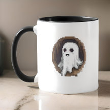 Pixel Ghostopus Mug por ORION