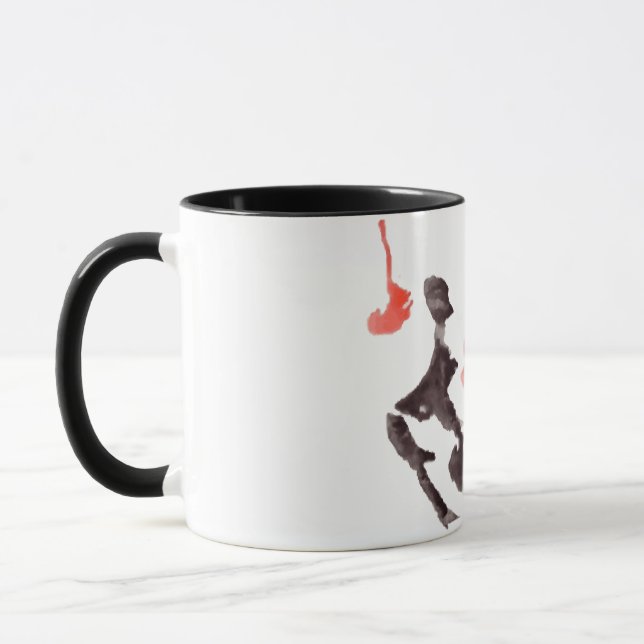Caneca Placa de Teste Rorschach InkBlots 3 (Esquerda)