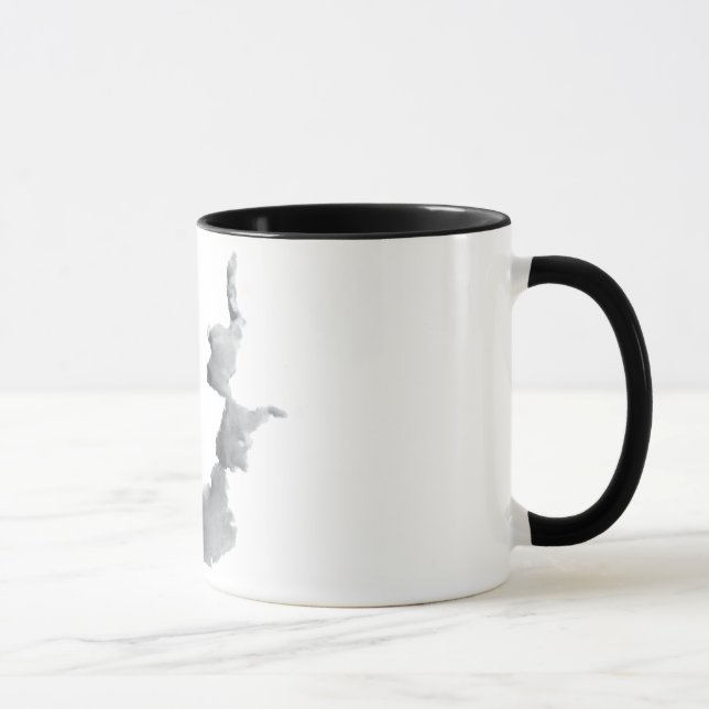 Caneca Placa de Teste Rorschach InkBlots 7 (Direita)
