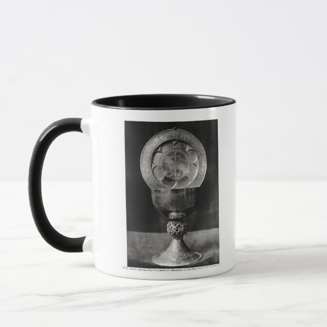 Caneca Placa do cálice e do Eucaristia (Esquerda)