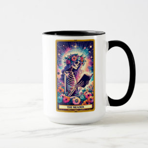 Caneca Placa Tarot Engraçada/Leitor