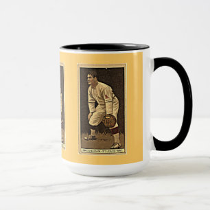 Caneca Placa Vintage Baseball: Roger Bresnahan, Cardeais