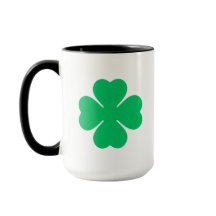 Plain Big Clover for Luck 