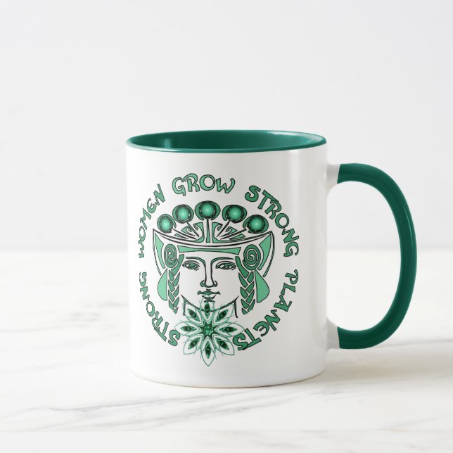 Caneca Planeta forte das mulheres fortes (Direita)
