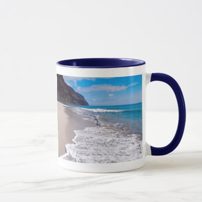 Caneca Plano de Ação de Casamento de Praia (Direita)