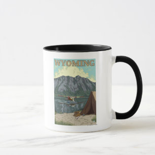 Caneca Plano de Bush & pesca - Wyoming