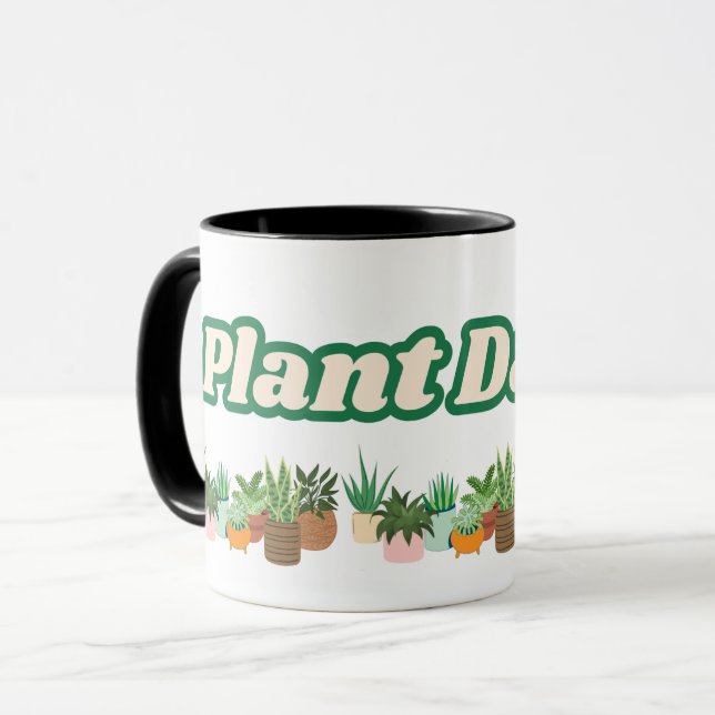 Caneca Plant Daddy Combo Mug (Frente Esquerda)