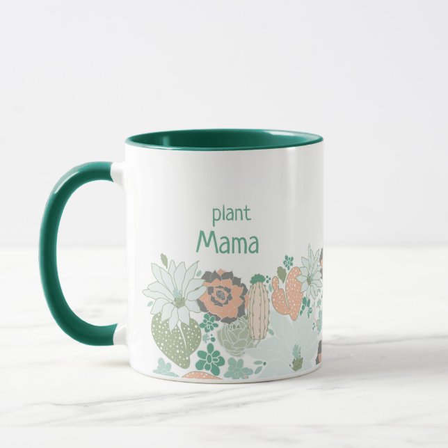 Caneca Planta Mama Cactus Personaliza (Esquerda)