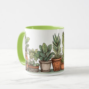 Caneca Planta Mug - Pote Lover