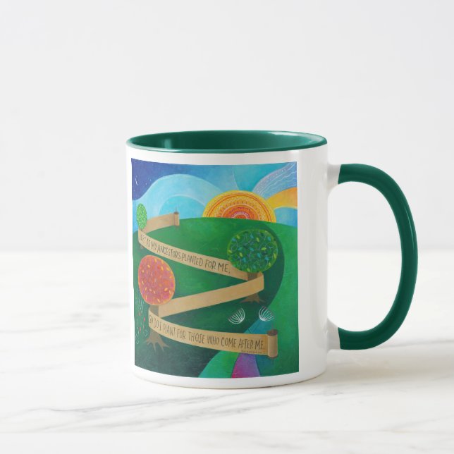 Caneca Plantando Torá (Direita)
