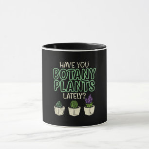 Caneca Plantas De Botânica