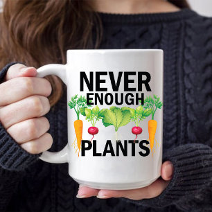 Caneca Plantas Vegetais Não Suficientes Pai de Fruta