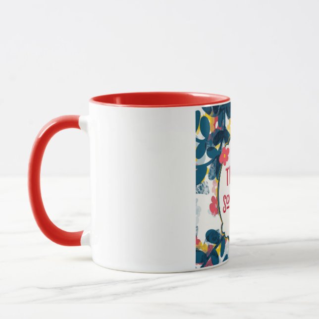 Caneca Playful Posies – Thank You So Much (Esquerda)