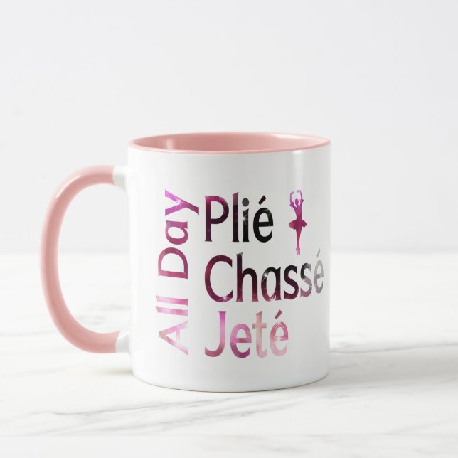 Caneca Plie, Chasse, Jete ~ Balé (Esquerda)