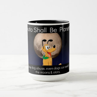 Caneca Pluto deve ser o planeta Mug