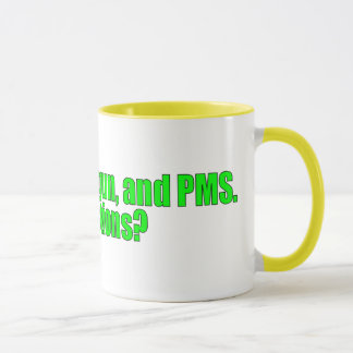 Caneca PMS, alguma pergunta?