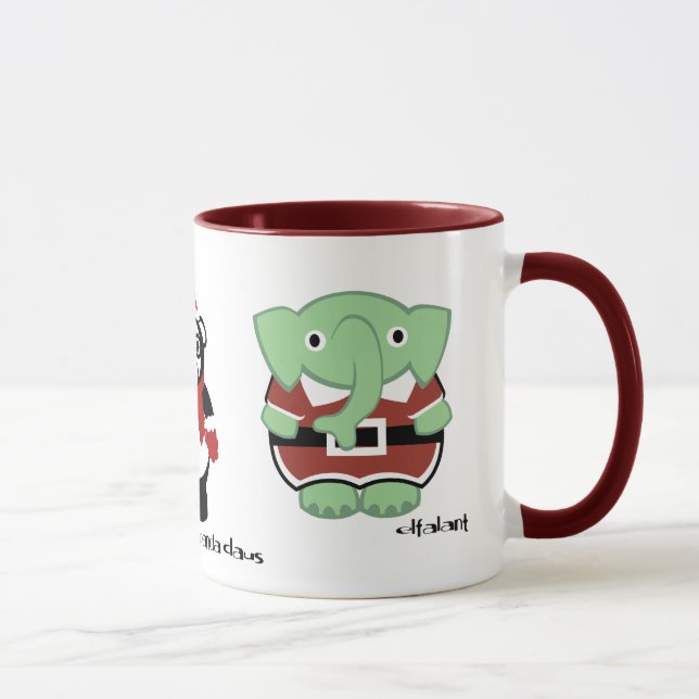 Caneca pnha sobre seu terno vermelho! (Direita)
