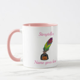 Caneca Pó de recheio e tinta