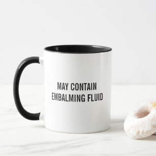 Caneca Pode Conter Fluido Embalante Engraçado