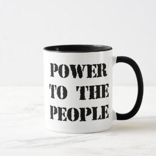Caneca Poder às pessoas