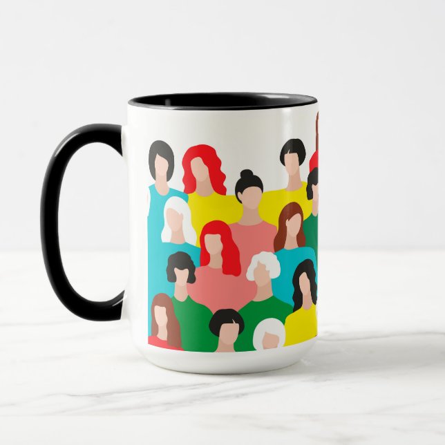 Caneca Poder feminino (Esquerda)