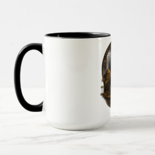Caneca Poder Silencioso Grande Design Esfinge Egito