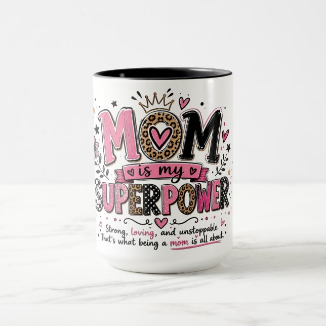 Caneca Poder Super Mãe Inspirador (Centro)